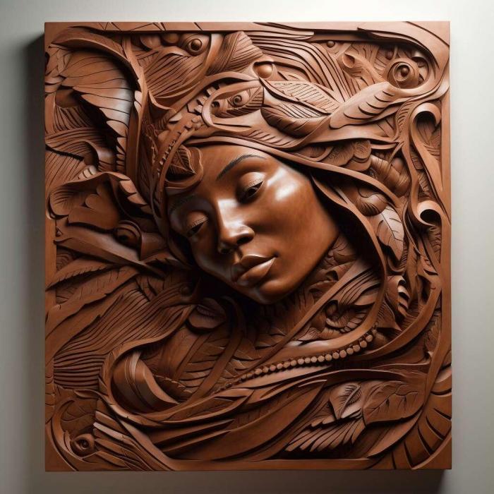 نموذج ثلاثي الأبعاد لآلة CNC 3D Art 